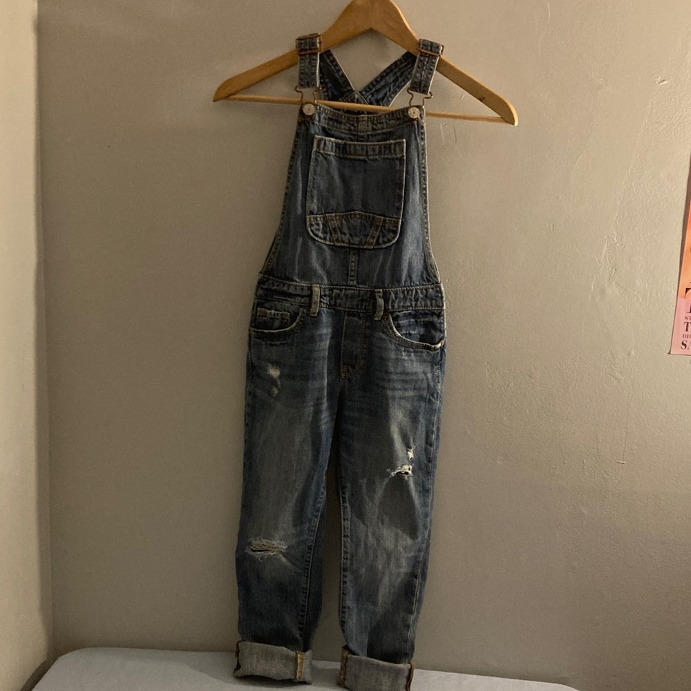 GAP Blue Denim overalls